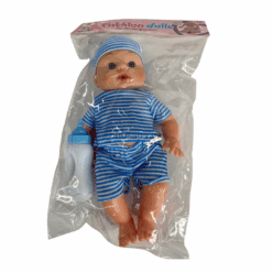 Búp bê cứng có khớp nối và bình sữa - Đóng túi 30 cm