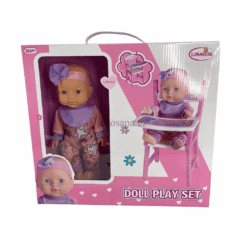 Búp bê và bộ bàn ăn - Đóng hộp 37 cm