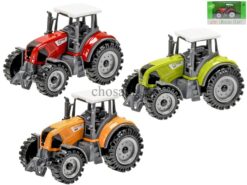 Máy kéo bằng kim loại 9,5cm chạy tự do 3màu trong hộp