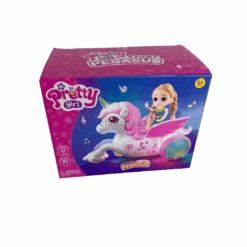 Ngựa thiên thần xoay 360 độ, phát âm thanh, ánh sáng