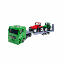Xe tải chở 2 đầu máy kéo. Đóng hộp dài 31cm