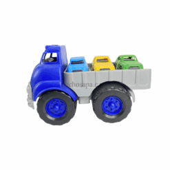 Ô tô tải chở theo 4 xe nhỏ, có chức năng đổ ben. Đóng hộp 28cm