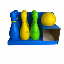Bộ đồ chơi Bowling gồm 1 quả bóng ném và 6 ks