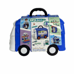 Phòng xét nghiệm trên xe Bus bên trong có phụ kiện mô phỏng