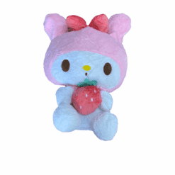 Thỏ Melody ôm quả dâu 45cm