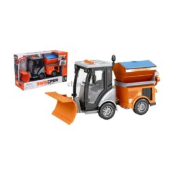 Xe vệ sinh môi trường, chạy bánh đà, có đèn, âm thanh. Đóng hộp 30cm