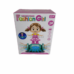 Búp bê di chuyển trên xe trượt linh hoạt 360 độ, hiệu ứng âm thanh, ánh sáng