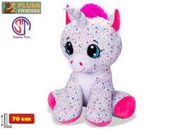 Plush Friends con kỳ lân Rainbow Star Sparkle bông 70cm ngồi