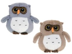 Con cú bông 17cm ngồi 2 màu