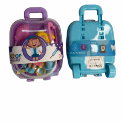 Bộ đồ chơi bác sỹ bên trong có búp bê và 5ks đồ nghề. Hộp 17cm